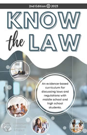 2018 Know the Law Booklet Cover